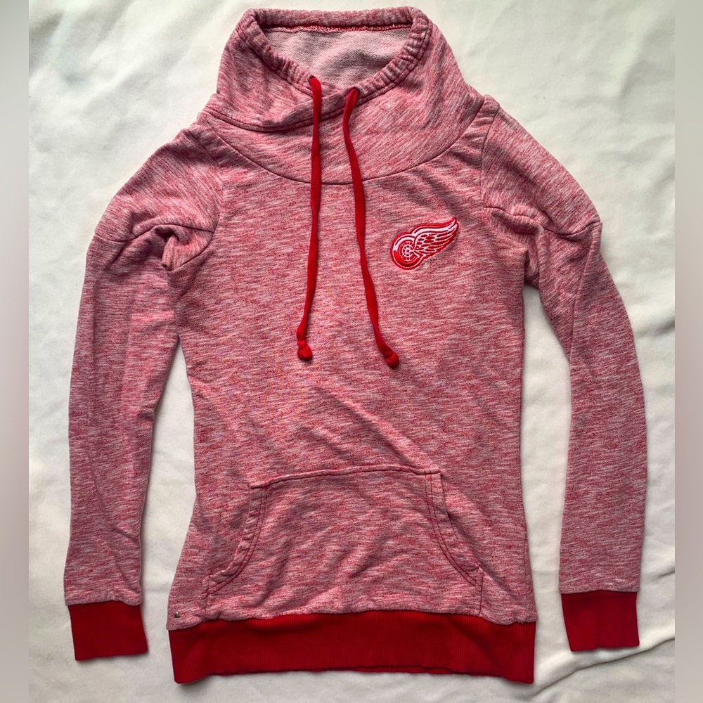 Antigua Detroit Red Wings Pullover Sweatshirt